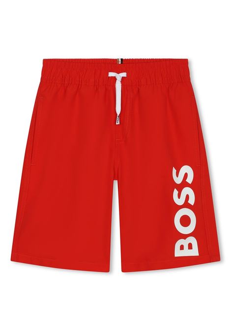 Costume da bagno con stampa HUGO BOSS KIDS | J50569997